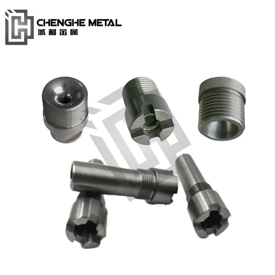 Erosion Resistance Oil Spray Head Tungsten Carbide Thread Nozzle with API Certification