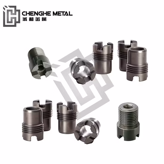 Erosion Resistance Oil Spray Head Tungsten Carbide Thread Nozzle with API Certification
