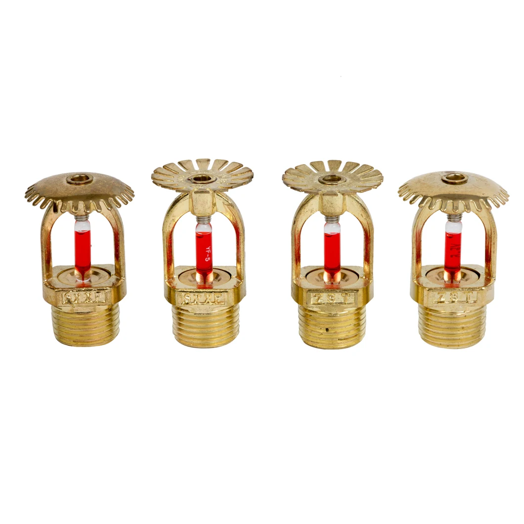 Direct Manufacturer Pendent Upright Sidewall Glass Bulb Esfr Concealed Fire Sprinkler Heads with Plastic Protection Frame