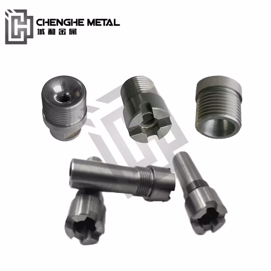 Erosion Resistance Oil Spray Head Tungsten Carbide Thread Nozzle with API Certification