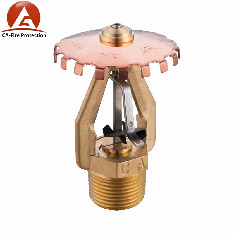 Zinc Upright Pendent Sidewall Concealed Esfr Brass UL/FM Fire Sprinkler Head for Fire Fighting Equipments