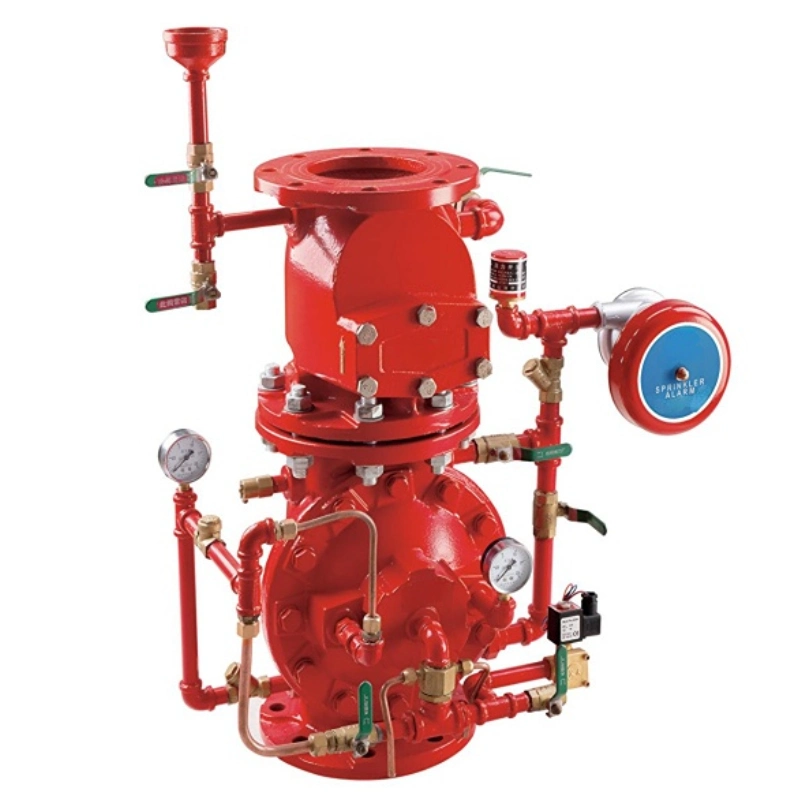 Fire Fighting Deluge Valve Dry Wet Firefighting Alarm Deluge Valve