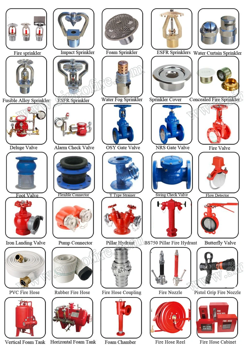 Fire Fighting Sprinkler Upright Fire Sprinkler Heads