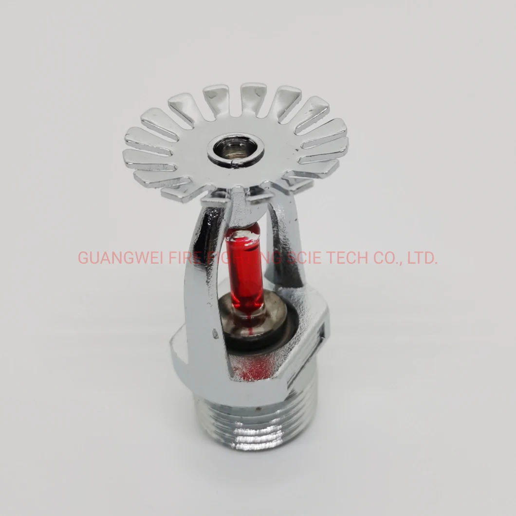 DN15 Red Color Job Glass Bulb Pendent Sprinkler