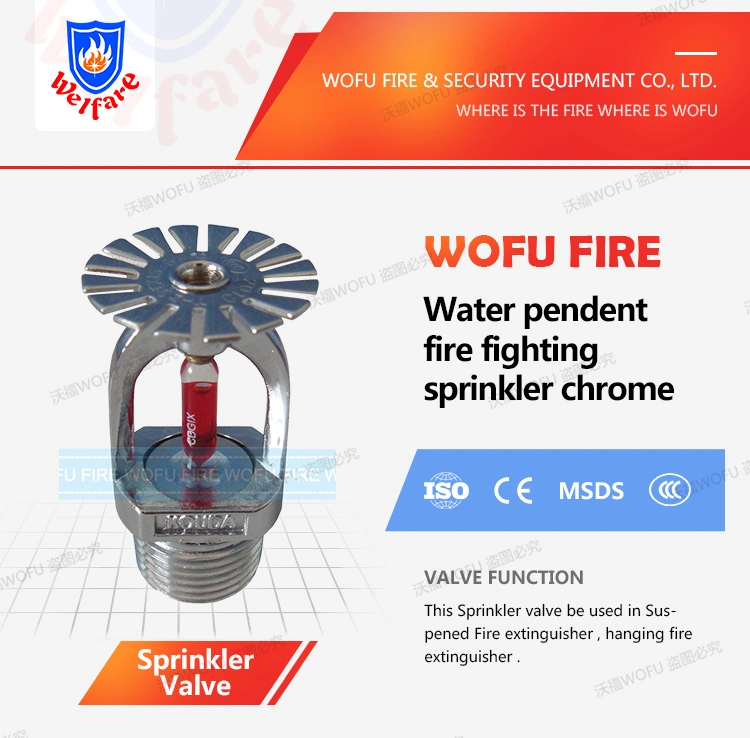 Brass Fast Response Sprinkler Esfr-20 for Fire Fighting