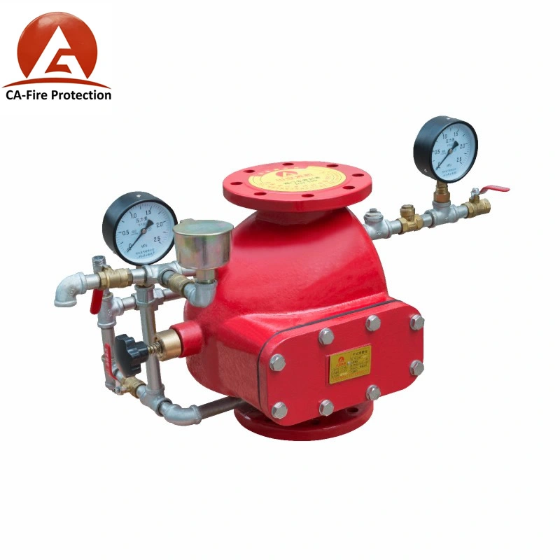 Ca Fire Alarm System Zsfm Stainless Steel Deluge Valve Zsfz Wet Alarm Valve Wet Fire Alarm Valve